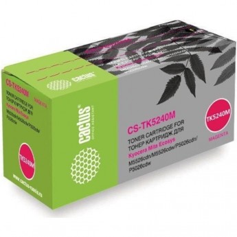 Лазерный картридж CACTUS CS-TK5240M-MPS (TK-5240M) пурпурный для Kyocera Ecosys M5526cdn, M5526cdw, P5026cdn, P5026cdw (6'000 стр.) Лазерный картридж CACTUS CS-TK5240M-MPS (TK-5240M) пурпурный для Kyocera Ecosys M5526cdn, M5526cdw, P5026cdn, P5026cdw (6'000 стр.)
