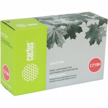 Лазерный картридж CACTUS CS-C719HR (Cartridge 719H) для Canon LBP 251dw, 252dw, 253x, 6300, 6310, 6650, 6670, 6680; MF411dw, 416dw, 418x, 419x, 5840, 5880, 5940, 5980, 6140dn, 6180dw, черный, увеличенной емкости, 6 400 стр. Лазерный картридж CACTUS CS-C719HR (Cartridge 719H) для Canon LBP 251dw, 252dw, 253x, 6300, 6310, 6650, 6670, 6680; MF411dw, 416dw, 418x, 419x, 5840, 5880, 5940, 5980, 6140dn, 6180dw, черный, увеличенной емкости, 6 400 стр.