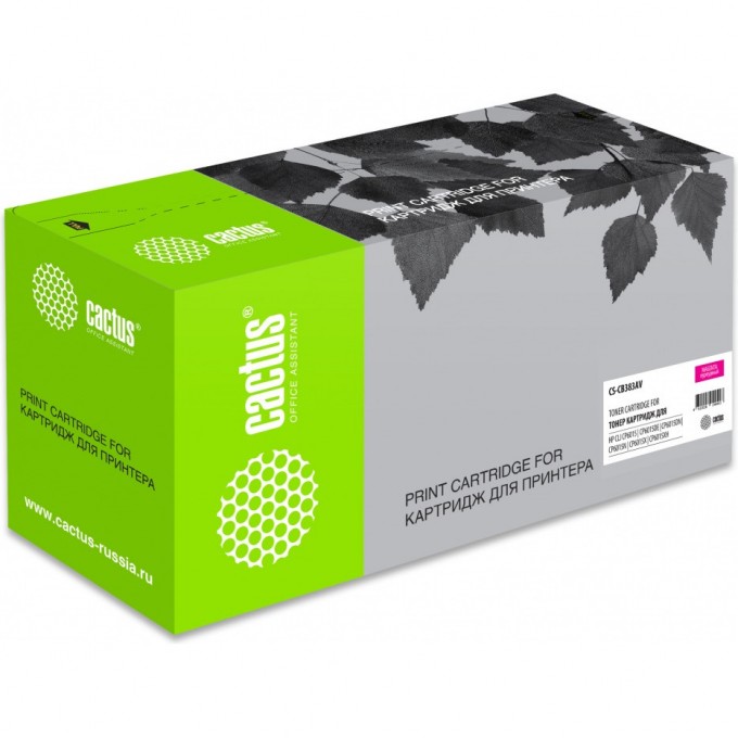 Лазерный картридж CACTUS (HP 824A) для HP Color LaserJet CM6030, CM6030f MFP, CM6030 MFP, CM6040, CM6040f MFP, CM6040 MFP, CP6015, CP6015de, CP6015dn, CP6015n, CP6015x, CP6015xh, пурпурный, 21 000 стр. CS-CB383AV Лазерный картридж CACTUS (HP 824A) для HP Color LaserJet CM6030, CM6030f MFP, CM6030 MFP, CM6040, CM6040f MFP, CM6040 MFP, CP6015, CP6015de, CP6015dn, CP6015n, CP6015x, CP6015xh, пурпурный, 21 000 стр. CS-CB383AV