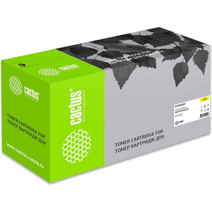Лазерный картридж CACTUS (HP 648A) для HP Color LaserJet CP4020 Enterprise, CP4025 Enterprise, CP4025dn, CP4025n, CP4520 Enterprise, CP4525 Enterprise, CP4525dn, CP4525n, CP4525xh, желтый, 11 000 стр. CS-CE262AV Лазерный картридж CACTUS (HP 648A) для HP Color LaserJet CP4020 Enterprise, CP4025 Enterprise, CP4025dn, CP4025n, CP4520 Enterprise, CP4525 Enterprise, CP4525dn, CP4525n, CP4525xh, желтый, 11 000 стр. CS-CE262AV