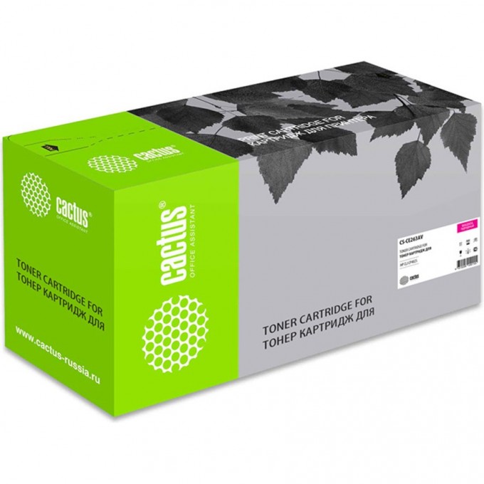 Лазерный картридж CACTUS (HP 648A) для HP Color LaserJet CP4020 Enterprise, CP4025 Enterprise, CP4025dn, CP4025n, CP4520 Enterprise, CP4525 Enterprise, CP4525dn, CP4525n, CP4525xh, пурпурный, 11 000 стр. CS-CE263AV Лазерный картридж CACTUS (HP 648A) для HP Color LaserJet CP4020 Enterprise, CP4025 Enterprise, CP4025dn, CP4025n, CP4520 Enterprise, CP4525 Enterprise, CP4525dn, CP4525n, CP4525xh, пурпурный, 11 000 стр. CS-CE263AV