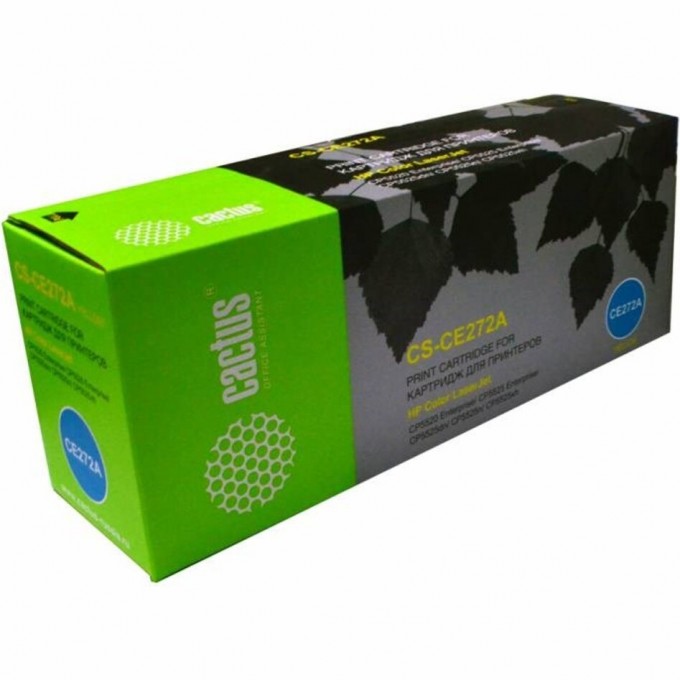 Лазерный картридж CACTUS (HP 650A) для HP Color LaserJet CP5520 Enterprise, CP5525 Enterprise, CP5525dn, CP5525n, CP5525xh, M750dn Enterprise D3L09A, M750n Enterprise D3L08A, желтый, 15 000 стр. CS-CE272AR Лазерный картридж CACTUS (HP 650A) для HP Color LaserJet CP5520 Enterprise, CP5525 Enterprise, CP5525dn, CP5525n, CP5525xh, M750dn Enterprise D3L09A, M750n Enterprise D3L08A, желтый, 15 000 стр. CS-CE272AR