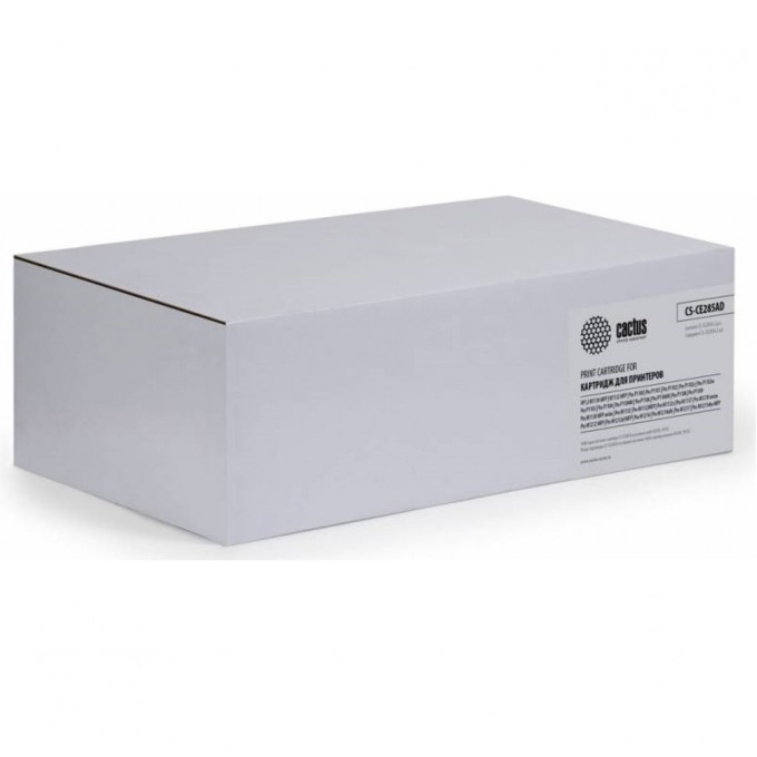 Лазерный картридж CACTUS (HP 85A) для HP LaserJet M1130, M1130, M1132, M1132, M1132s, M1137, M1210, M1212, M1214, M1217, P1100, P1101, P1102, P1103, P1104, P1106, P1108, P1109, черный, 1 600 стр. CS-CE285AD Лазерный картридж CACTUS (HP 85A) для HP LaserJet M1130, M1130, M1132, M1132, M1132s, M1137, M1210, M1212, M1214, M1217, P1100, P1101, P1102, P1103, P1104, P1106, P1108, P1109, черный, 1 600 стр. CS-CE285AD