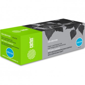 Лазерный картридж CACTUS CS-CE410X (HP 305X) для HP Color LaserJet M351, M351a Pro, M375, M375nw MFP Pro, M451, M451dn Pro, M451dw Pro, M451nw Pro, M475, M475dn MFP Pro, M475dw MFP Pro, черный, увеличенной емкости, 4 000 стр. Лазерный картридж CACTUS CS-CE410X (HP 305X) для HP Color LaserJet M351, M351a Pro, M375, M375nw MFP Pro, M451, M451dn Pro, M451dw Pro, M451nw Pro, M475, M475dn MFP Pro, M475dw MFP Pro, черный, увеличенной емкости, 4 000 стр.