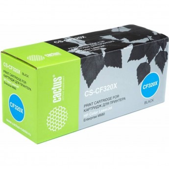 Лазерный картридж CACTUS CS-CF320XR (HP 653X) для HP Color LaserJet M680 Enterprise MFP, M680dn Enterprise MFP (CZ248A), M680f Enterprise MFP (CZ249A), M680z Enterprise flow MFP (CZ250A), черный, увеличенной емкости, 21 000 стр. Лазерный картридж CACTUS CS-CF320XR (HP 653X) для HP Color LaserJet M680 Enterprise MFP, M680dn Enterprise MFP (CZ248A), M680f Enterprise MFP (CZ249A), M680z Enterprise flow MFP (CZ250A), черный, увеличенной емкости, 21 000 стр.