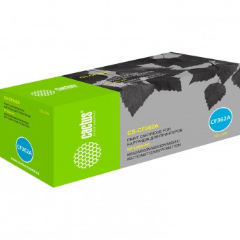 Лазерный картридж CACTUS CS-CF362A (HP 508A) для HP Color LaserJet M552dn Enterprise, M553 series, M553dn Enterprise, M553n Enterprise, M553x Enterprise, M577c Enterprise, M577dn Enterprise, M577f Enterprise, желтый, 5 000 стр. Лазерный картридж CACTUS CS-CF362A (HP 508A) для HP Color LaserJet M552dn Enterprise, M553 series, M553dn Enterprise, M553n Enterprise, M553x Enterprise, M577c Enterprise, M577dn Enterprise, M577f Enterprise, желтый, 5 000 стр.