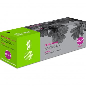 Лазерный картридж CACTUS CS-CLT-M504S (CLT-M504S) для Samsung CLP415, 415n, 415nw, 470, 475; CLX4170, 4195, 4195fn, 4195fw; Xpress C1810w, C1860fw, SL-C1404w, SL-C1454fw, SL-C1454n, пурпурный, 1 800 стр. Лазерный картридж CACTUS CS-CLT-M504S (CLT-M504S) для Samsung CLP415, 415n, 415nw, 470, 475; CLX4170, 4195, 4195fn, 4195fw; Xpress C1810w, C1860fw, SL-C1404w, SL-C1454fw, SL-C1454n, пурпурный, 1 800 стр.