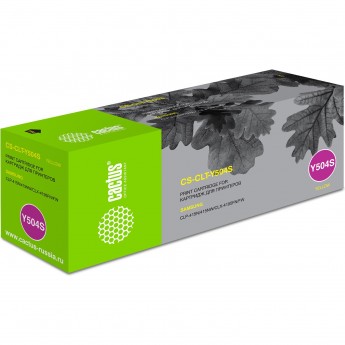 Лазерный картридж CACTUS CS-CLT-Y504S (CLT-Y504S) для Samsung CLP415, 415n, 415nw, 470, 475; CLX4170, 4195, 4195fn, 4195fw; Xpress C1810w, C1860fw, SL-C1404w, SL-C1454fw, SL-C1454n, желтый, 1 800 стр. Лазерный картридж CACTUS CS-CLT-Y504S (CLT-Y504S) для Samsung CLP415, 415n, 415nw, 470, 475; CLX4170, 4195, 4195fn, 4195fw; Xpress C1810w, C1860fw, SL-C1404w, SL-C1454fw, SL-C1454n, желтый, 1 800 стр.