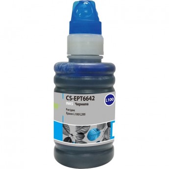 Чернила CACTUS CS-EPT6642 для Epson L100, L110, L120, L132, L200, L210, L222, L300, L312, L350, L355, L382, L386, L456, L486, L550, L555, L566, L605, L655, L1300, L1455, L3050, L3060, L3070, L362, L364, L366, голубой, 100 мл Чернила CACTUS CS-EPT6642 для Epson L100, L110, L120, L132, L200, L210, L222, L300, L312, L350, L355, L382, L386, L456, L486, L550, L555, L566, L605, L655, L1300, L1455, L3050, L3060, L3070, L362, L364, L366, голубой, 100 мл