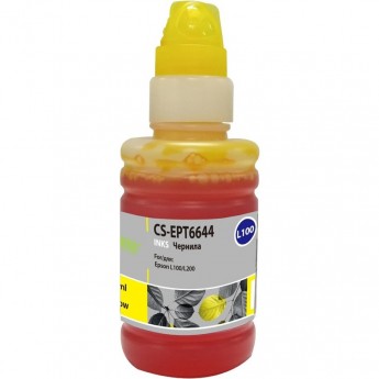 Чернила CACTUS CS-EPT6644 для Epson L100, L110, L120, L132, L200, L210, L222, L300, L312, L350, L355, L382, L386, L456, L486, L550, L555, L566, L605, L655, L1300, L1455, L3050, L3060, L3070, L362, L364, L366, желтый, 100 мл Чернила CACTUS CS-EPT6644 для Epson L100, L110, L120, L132, L200, L210, L222, L300, L312, L350, L355, L382, L386, L456, L486, L550, L555, L566, L605, L655, L1300, L1455, L3050, L3060, L3070, L362, L364, L366, желтый, 100 мл