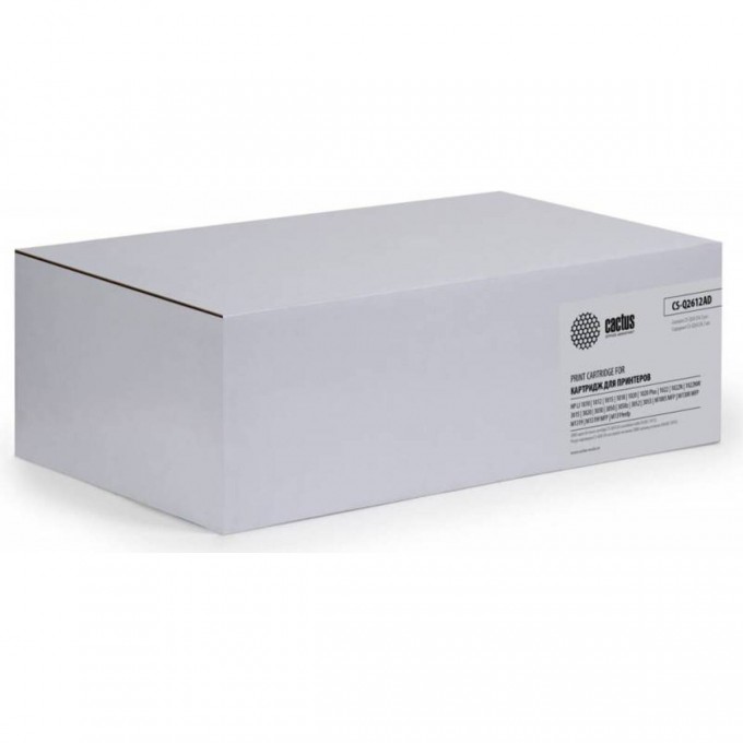 Лазерный картридж CACTUS (HP 12A) для HP LaserJet 1010, 1012, 1015, 1018, 1020, 1020 Plus, 1022, 1022n, 3015, 3020, 3030, 3050, 3050z, 3052, 3055, M1005 MFP, M1300 MFP, M1319, черный, 2 000 стр., 2 шт. CS-Q2612AD Лазерный картридж CACTUS (HP 12A) для HP LaserJet 1010, 1012, 1015, 1018, 1020, 1020 Plus, 1022, 1022n, 3015, 3020, 3030, 3050, 3050z, 3052, 3055, M1005 MFP, M1300 MFP, M1319, черный, 2 000 стр., 2 шт. CS-Q2612AD
