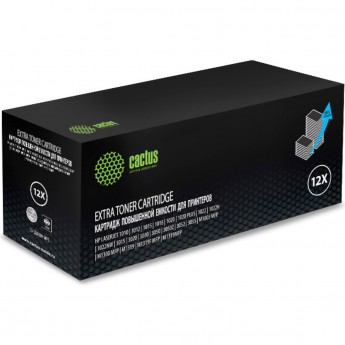 Лазерный картридж CACTUS CS-Q2612X-MPS (HP 12A) для HP LaserJet 1010, 1012, 1015, 1018, 1020, 1020 Plus, 1022, 1022n, 1022nw, 3015, 3020, 3030, 3050, 3050z, 3052, 3055, M1005 MFP, M1300 MFP, черный, увеличенной емкости, 3 000 стр. Лазерный картридж CACTUS CS-Q2612X-MPS (HP 12A) для HP LaserJet 1010, 1012, 1015, 1018, 1020, 1020 Plus, 1022, 1022n, 1022nw, 3015, 3020, 3030, 3050, 3050z, 3052, 3055, M1005 MFP, M1300 MFP, черный, увеличенной емкости, 3 000 стр.