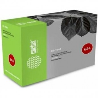 Лазерный Картридж CACTUS CS-T644 (64016HE) для Lexmark Optra T640, T640dn, T640dtn, T640n, T640tn, T642, T642dn, T642dtn, T642n, T642tn, T644, T644dn, T644dtn, T644n, черный, увеличенной емкости, 21 000 стр Лазерный Картридж CACTUS CS-T644 (64016HE) для Lexmark Optra T640, T640dn, T640dtn, T640n, T640tn, T642, T642dn, T642dtn, T642n, T642tn, T644, T644dn, T644dtn, T644n, черный, увеличенной емкости, 21 000 стр