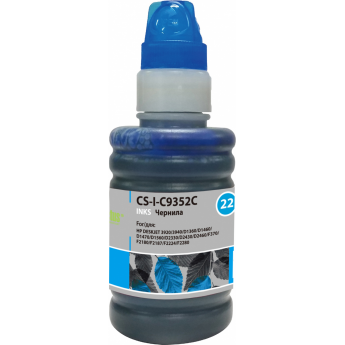 Чернила CACTUS CS-I-C9352C для HP DeskJet 3920, 3940, D1360, D1460, D1470, D1560, D2330, D2430, голубой, 100 мл Чернила CACTUS CS-I-C9352C для HP DeskJet 3920, 3940, D1360, D1460, D1470, D1560, D2330, D2430, голубой, 100 мл