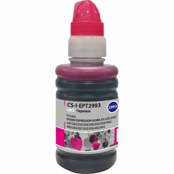 Чернила CACTUS CS-I-EPT2993 для Epson Expresion Home XP-235, 332, 335, 432, 435, пурпурный, 100 мл Чернила CACTUS CS-I-EPT2993 для Epson Expresion Home XP-235, 332, 335, 432, 435, пурпурный, 100 мл