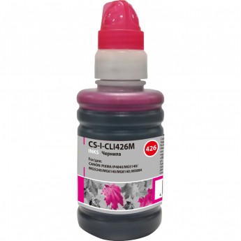 Чернила CACTUS CS-I-CLI426M для Canon PIXMA MG5140, 5240, 6140, 8140; MX884, пурпурный, 100 мл Чернила CACTUS CS-I-CLI426M для Canon PIXMA MG5140, 5240, 6140, 8140; MX884, пурпурный, 100 мл