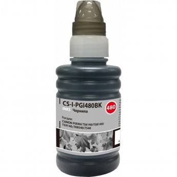 Чернила CACTUS CS-I-PGI480BK для Canon Pixma TR7540, TR8540, TS6140, TS8140, TS9140, черный, 100 мл Чернила CACTUS CS-I-PGI480BK для Canon Pixma TR7540, TR8540, TS6140, TS8140, TS9140, черный, 100 мл