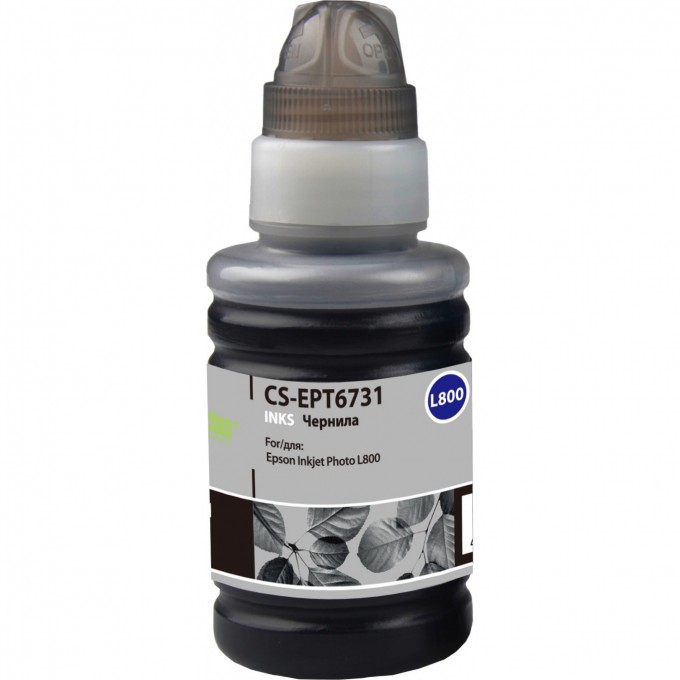 Чернила CACTUS для Epson L800, черный, 100 мл CS-EPT6731 Чернила CACTUS для Epson L800, черный, 100 мл CS-EPT6731