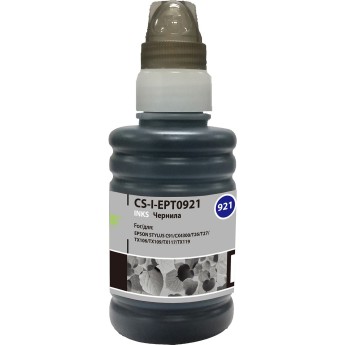 Чернила CACTUS CS-I-EPT0921 для Epson Stylus C91, CX4300, T26, T27, TX106, TX109, черный, 100 мл Чернила CACTUS CS-I-EPT0921 для Epson Stylus C91, CX4300, T26, T27, TX106, TX109, черный, 100 мл