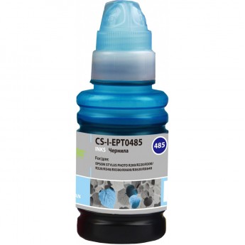 Чернила CACTUS CS-I-EPT0485 для Epson Stylus Photo R200, R220, R300, R320, светло-голубой, 100 мл Чернила CACTUS CS-I-EPT0485 для Epson Stylus Photo R200, R220, R300, R320, светло-голубой, 100 мл