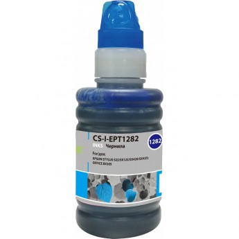 Чернила CACTUS CS-I-EPT1282 для Epson Stylus S22, SX125, SX420, SX425; Office BX305, голубой, 100 мл Чернила CACTUS CS-I-EPT1282 для Epson Stylus S22, SX125, SX420, SX425; Office BX305, голубой, 100 мл