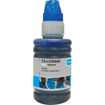 Чернила CACTUS CS-I-CH564C для HP DeskJet 1050, 2050, 2050s, голубой, 100 мл Чернила CACTUS CS-I-CH564C для HP DeskJet 1050, 2050, 2050s, голубой, 100 мл
