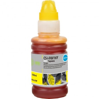 Чернила CACTUS CS-I-F6V16Y для HP DeskJet 2130, 2132, 2134, 2620, 2630, 3630, желтый, 100 мл Чернила CACTUS CS-I-F6V16Y для HP DeskJet 2130, 2132, 2134, 2620, 2630, 3630, желтый, 100 мл