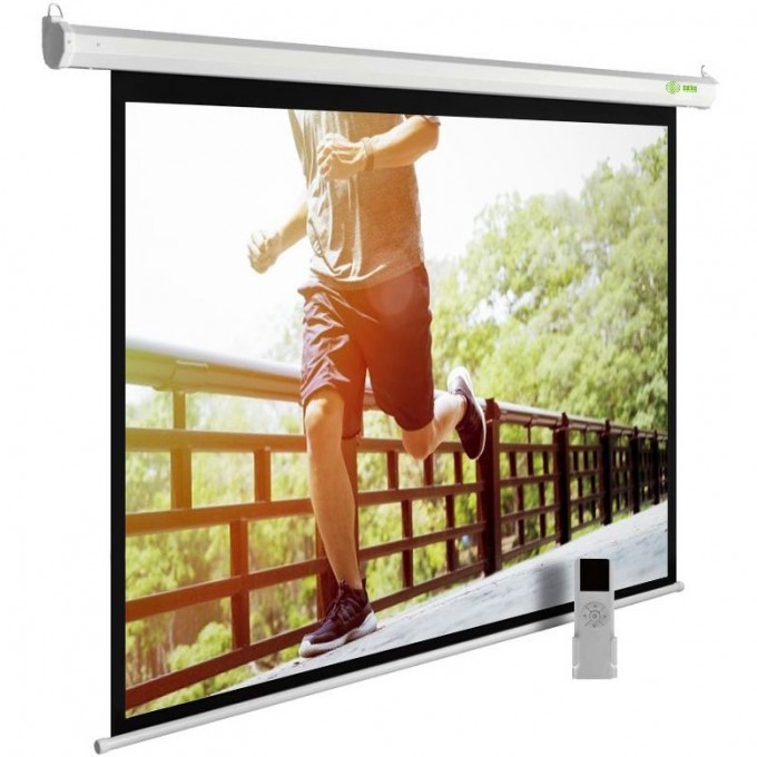 Экран CACTUS MOTOEXPERT , 131", 16:10, настенно-потолочный, моторизованный привод, 280x175 см. CS-PSME-280X175-WT