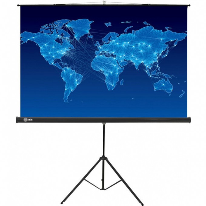 Экран CACTUS Triscreen , 1:1, напольный, рулонные, белый, 150x150 см. CS-PST-150X150 Экран CACTUS Triscreen , 1:1, напольный, рулонные, белый, 150x150 см. CS-PST-150X150