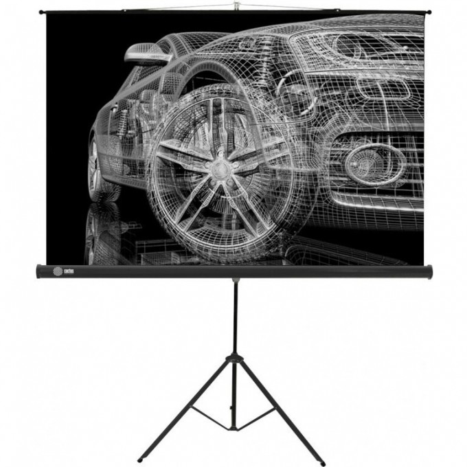 Экран CACTUS Triscreen , 16:9, напольный, рулонный, белый, 124x221 см. CS-PST-124X221 Экран CACTUS Triscreen , 16:9, напольный, рулонный, белый, 124x221 см. CS-PST-124X221