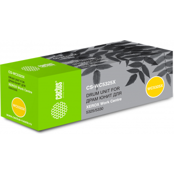 Фотобарабан (Drum-Unit) CACTUS CS-WC5325X (013R00591) черный, для Xerox WorkCentre 5325, 5325C, 5330, 5330C, 5335, 5335C, 96000 стр. Фотобарабан (Drum-Unit) CACTUS CS-WC5325X (013R00591) черный, для Xerox WorkCentre 5325, 5325C, 5330, 5330C, 5335, 5335C, 96000 стр.