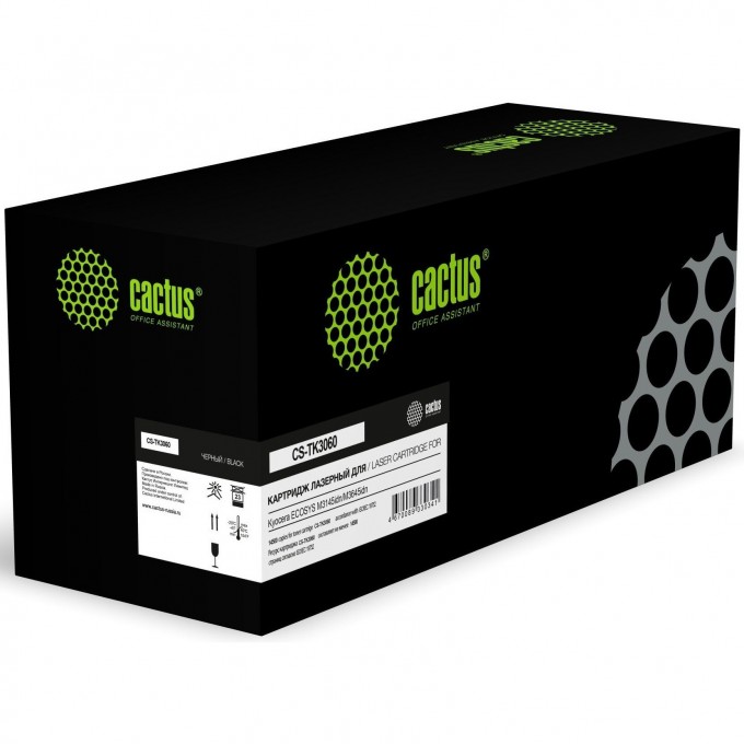 Картридж лазерный CACTUS TK-3060 черный (14500стр.) для Kyocera Ecosys M3145idn/M3645idn cs-tk3060 Картридж лазерный CACTUS TK-3060 черный (14500стр.) для Kyocera Ecosys M3145idn/M3645idn cs-tk3060