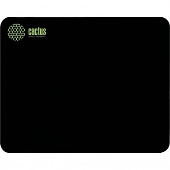 Коврик для мыши CACTUS BLACK черный 220x180x2мм