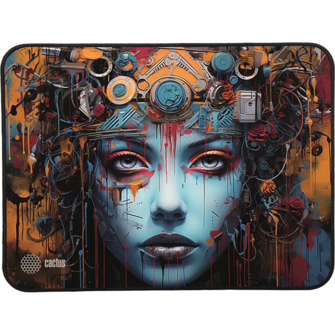 Коврик для мыши CACTUS CYBERCALI 400x300x3мм cs-mp-pro12xl Коврик для мыши CACTUS CYBERCALI 400x300x3мм cs-mp-pro12xl