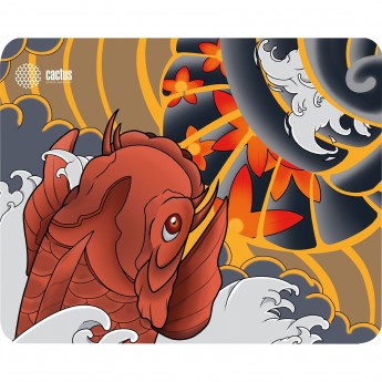 Коврик для мыши CACTUS CS-MP-PRO04XL FISH 400x300x3мм Коврик для мыши CACTUS CS-MP-PRO04XL FISH 400x300x3мм