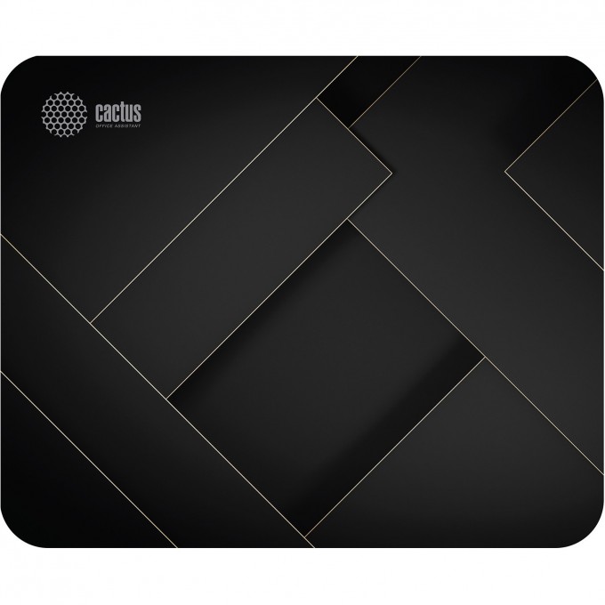 Коврик для мыши CACTUS GEOMETRY черный 220x180x2мм CS-MP-P02XS Коврик для мыши CACTUS GEOMETRY черный 220x180x2мм CS-MP-P02XS