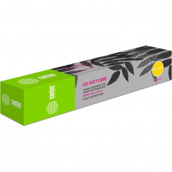 Лазерный картридж CACTUS CS-WC7120M (006R01463) для Xerox WorkCentre 7120, 7120s, 7120t, 7125, 7125s, 7125t, 7220, 7225, пурпурный, 15 000 стр. Лазерный картридж CACTUS CS-WC7120M (006R01463) для Xerox WorkCentre 7120, 7120s, 7120t, 7125, 7125s, 7125t, 7220, 7225, пурпурный, 15 000 стр.