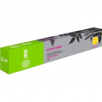 Лазерный картридж CACTUS CS-PH7400M (106R01151) для Xerox Phaser 7400, 7400dn, 7400dt, 7400dx, 7400dxf, 7400n, 7400nm, пурпурный, 9 000 стр. Лазерный картридж CACTUS CS-PH7400M (106R01151) для Xerox Phaser 7400, 7400dn, 7400dt, 7400dx, 7400dxf, 7400n, 7400nm, пурпурный, 9 000 стр.