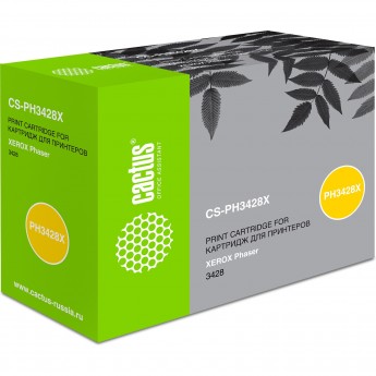 Лазерный картридж CACTUS CS-PH3428X (106R01246) для Xerox Phaser 3428, 3428d, 3428dn, черный, увеличенной емкости, 8 000 стр. Лазерный картридж CACTUS CS-PH3428X (106R01246) для Xerox Phaser 3428, 3428d, 3428dn, черный, увеличенной емкости, 8 000 стр.