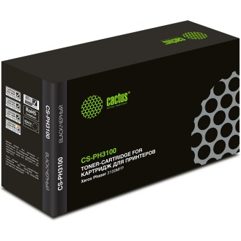 Лазерный картридж CACTUS CS-PH3100 (106R01379) для Xerox Phaser 3100, 3100 MFP, 3100 MFP s, 3100 MFP x, 3100 MFP x, черный, увеличенной емкости, 4 000 стр. Лазерный картридж CACTUS CS-PH3100 (106R01379) для Xerox Phaser 3100, 3100 MFP, 3100 MFP s, 3100 MFP x, 3100 MFP x, черный, увеличенной емкости, 4 000 стр.