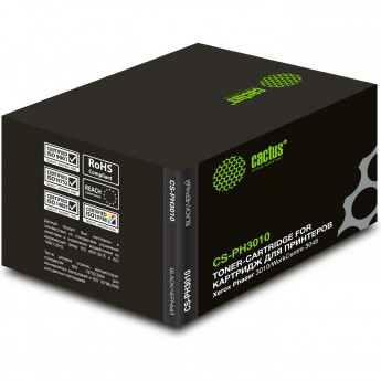 Лазерный картридж CACTUS CS-PH3010 (106R02181) для Xerox Phaser 3010, 3010v, 3040, 3040v; WorkCentre 3045, 3045b, 3045v, 3040ni, черный, 1 000 стр. Лазерный картридж CACTUS CS-PH3010 (106R02181) для Xerox Phaser 3010, 3010v, 3040, 3040v; WorkCentre 3045, 3045b, 3045v, 3040ni, черный, 1 000 стр.