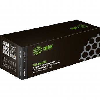 Лазерный картридж CACTUS CS-B400X (106R03585) для Xerox VersaLink B400, 405, черный, увеличенной емкости, 24 600 стр. Лазерный картридж CACTUS CS-B400X (106R03585) для Xerox VersaLink B400, 405, черный, увеличенной емкости, 24 600 стр.