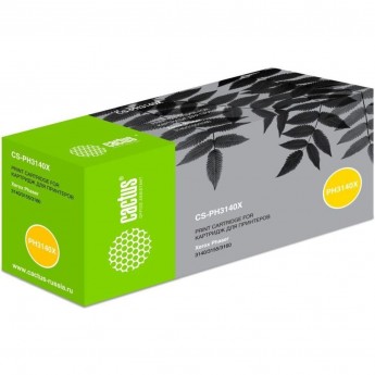 Лазерный картридж CACTUS CS-PH3140X (108R00909) для Xerox Phaser 3140, 3155, 3160, 3160n, черный, увеличенной емкости, 2 500 стр. Лазерный картридж CACTUS CS-PH3140X (108R00909) для Xerox Phaser 3140, 3155, 3160, 3160n, черный, увеличенной емкости, 2 500 стр.