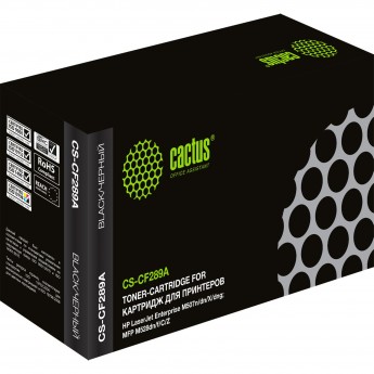 Лазерный картридж CACTUS CS-CF289A (89A) для HP LaserJet M507, MFP M528, черный, 5 000 стр. Лазерный картридж CACTUS CS-CF289A (89A) для HP LaserJet M507, MFP M528, черный, 5 000 стр.