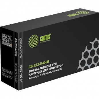 Лазерный картридж CACTUS CS-CLT-K406S (CLT-K406S) для Samsung CLP360, 365, 365w; Xpress C410w, C460w, черный, 1 500 стр. Лазерный картридж CACTUS CS-CLT-K406S (CLT-K406S) для Samsung CLP360, 365, 365w; Xpress C410w, C460w, черный, 1 500 стр.