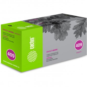Лазерный картридж CACTUS CS-CLT-M409S (CLT-M409S) для Samsung CLP 310, 310n, 315, 315n, 315w; CLX 3170, 3170n, 3170fn, 3175, 3175fn, 3175fw, 3175n, пурпурный, 1 000 стр. Лазерный картридж CACTUS CS-CLT-M409S (CLT-M409S) для Samsung CLP 310, 310n, 315, 315n, 315w; CLX 3170, 3170n, 3170fn, 3175, 3175fn, 3175fw, 3175n, пурпурный, 1 000 стр.