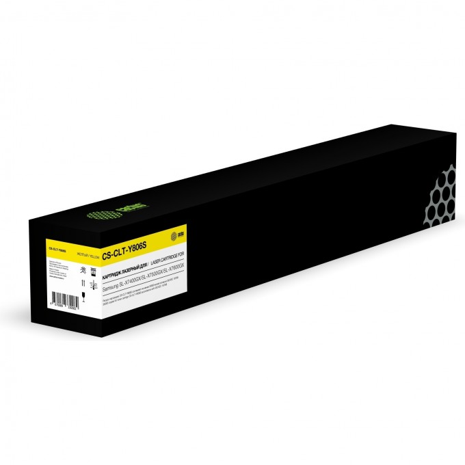 Лазерный картридж CACTUS (CLT-Y806S) желтый для Samsung SL-X7400GX, SL-X7500GX, SL-X7600GX 30'000 стр cs-clt-y806s Лазерный картридж CACTUS (CLT-Y806S) желтый для Samsung SL-X7400GX, SL-X7500GX, SL-X7600GX 30'000 стр cs-clt-y806s