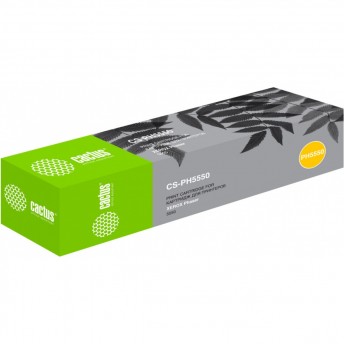 Лазерный картридж CACTUS CS-PH5550 (106R01294) для Xerox Phaser 5550, 5550dn, 5550b, 5550dt, 5550dx, 5550n, черный, 35 000 стр. Лазерный картридж CACTUS CS-PH5550 (106R01294) для Xerox Phaser 5550, 5550dn, 5550b, 5550dt, 5550dx, 5550n, черный, 35 000 стр.