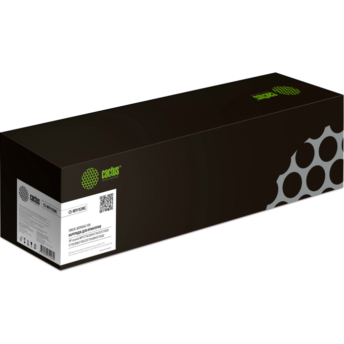 Лазерный картридж CACTUS CS-W9192MC (HP W9192MC) для HP LaserJet MFP E77822DN, E77822Z, E77820, E77825DN, пурпурный, 28000 стр. CS-W9192MC_1 Лазерный картридж CACTUS CS-W9192MC (HP W9192MC) для HP LaserJet MFP E77822DN, E77822Z, E77820, E77825DN, пурпурный, 28000 стр. CS-W9192MC_1