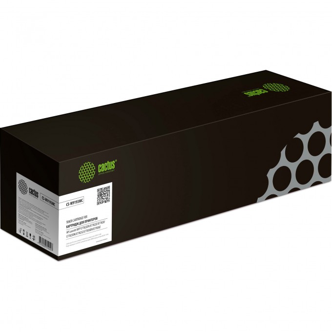 Лазерный картридж CACTUS CS-W9193MC (HP W9193MC) для HP LaserJet MFP E77822DN, E77822Z, E77820, E77825DN, желтый, 28 000 стр. CS-W9193MC1 Лазерный картридж CACTUS CS-W9193MC (HP W9193MC) для HP LaserJet MFP E77822DN, E77822Z, E77820, E77825DN, желтый, 28 000 стр. CS-W9193MC1